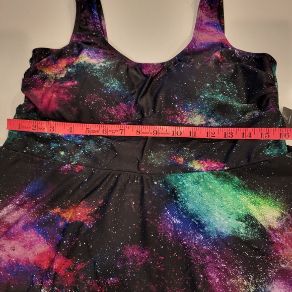 TORRID Wireless Long Length Scoop Dress Swimsuit Size 1 - Picture 15 of 16